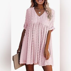 NWT Kirundo Short Sleeve Babydoll Dress